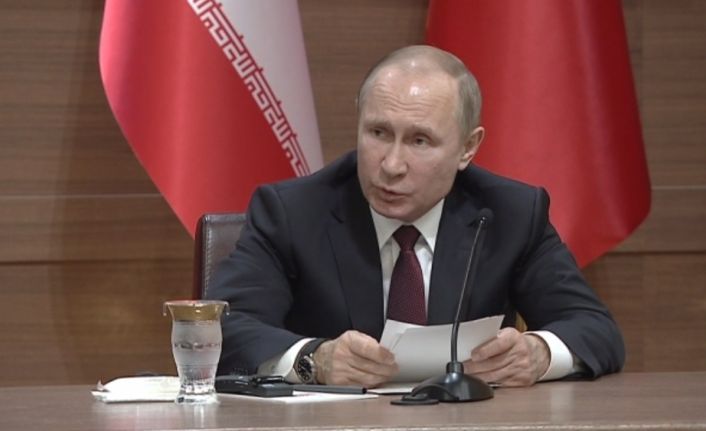Rusya Devlet Başkanı Vladimir Putin ile Suriye Devlet Başkanı Beşar
