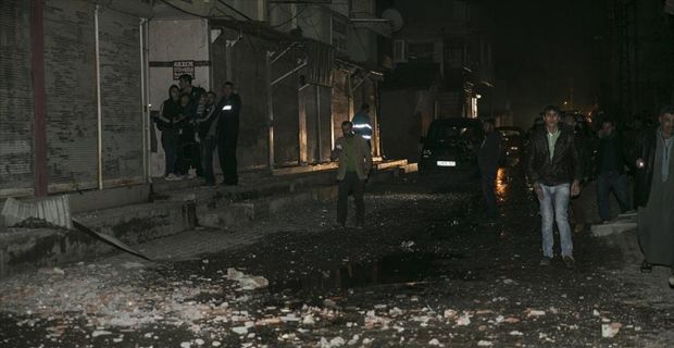 Terör örgütü PYD/PKK tarafından Reyhanlı ilçesine yönelik roketli saldırıların gerçekleştirildiği