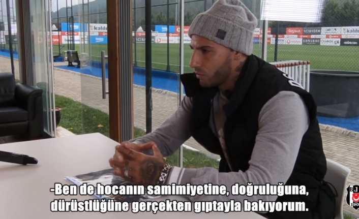 Beşiktaş’ın Portekizli yıldızı Ricardo Quaresma, "Aslında Şenol Güneş ile başlangıcımız