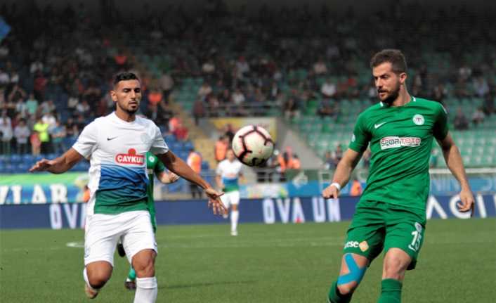 Spor Toto Süper Lig’in 9. haftasında Çaykur Rizespor evinde karşılaştığı