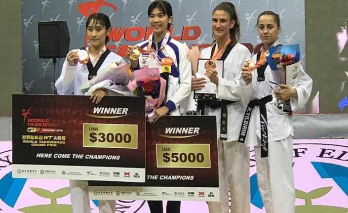 Milli tekvandocu Rukiye Yıldırım, Grand Prix 3. Seri Müsabakalarının son