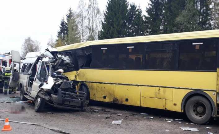 Rusya’nın başkenti Moskova’nın kuzey batısında meydana gelen trafik kazasında en