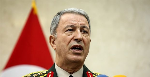 Genelkurmay Başkanı Orgeneral Akar, Zeytin Dalı Harekatı'na ilişkin, "Sadece PKK