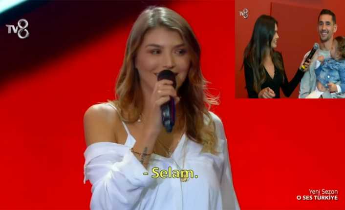 Kasımpaşa’nın futbolcusu Loret Sadiku’nun eşi Michaela Osberg, O Ses Türkiye