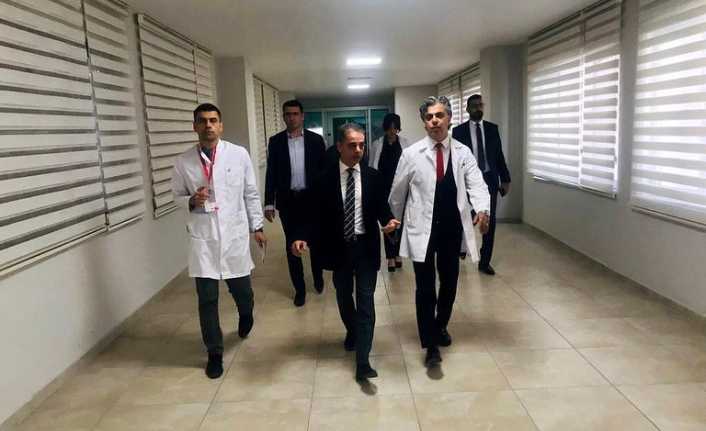 İl Sağlık Müdürü Dr. Cihan Tekin, Binali Yıldırım Üniversitesi Mengücek