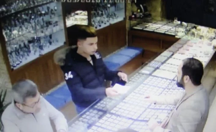 İstanbul Sultangazi’de kuzeni ve arkadaşıyla birlikte girdiği iş yerlerinden sahte