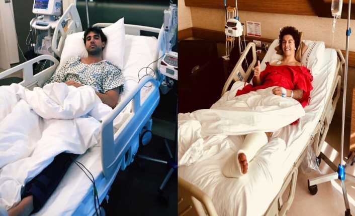 Kayserispor’un iki sol beki Sakıb Aytaç ile Oğuzhan Berber ameliyat