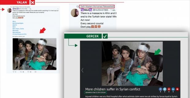 Terör örgütü PYD/PKK elebaşlarından Salih Müslim'in sosyal medyadaki hesabından desteklediği,