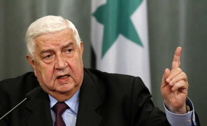 Suriye’nin Başbakan Yardımcısı ve Dışişleri Bakanı Walid Muallem, Şam yönetiminin