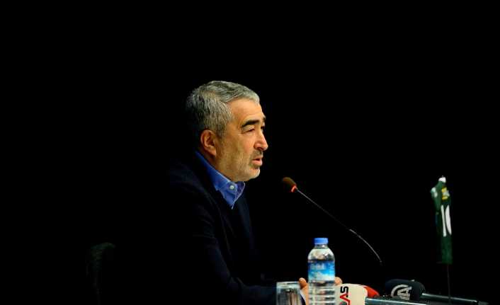 Bursaspor Teknik Direktörü Samet Aybaba, takımın 3 sene içerisinde veya