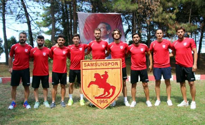 TFF 2. Lig ekiplerinden Samsunspor, yeni sezon öncesinde kadrosuna kattığı