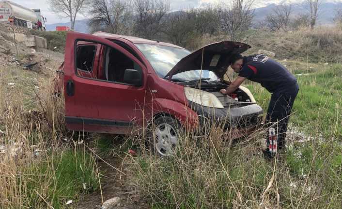 Erzincan’da meydana gelen trafik