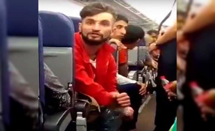 Rusya’nın başkenti Moskova’dan Tacikistan’ın başkenti Duşanbe’ye giden uçaktaki bir yolcu,