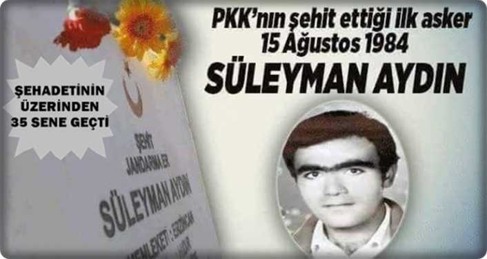 Bölücü terör örgütü PKK'nın Siirt'in Eruh ilçesindeki gerçekleştirdiği ilk hain