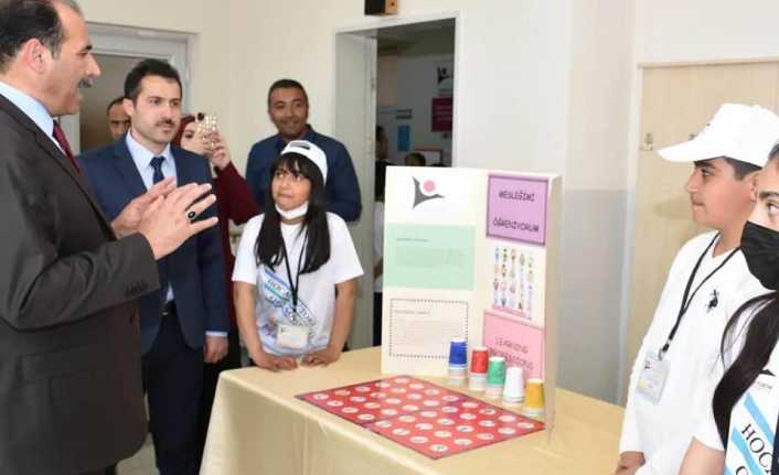 Şehit Ahmet Aytekin Ortaokulu’nda Bilim Fuarı açılışı
