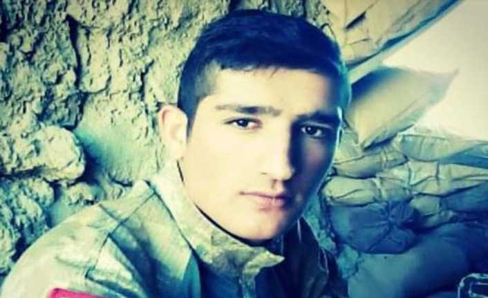 Hakkari’nin Şemdinli ilçesinde teröristlerle çıkan çatışmada şehit düşen askerin Van’ın
