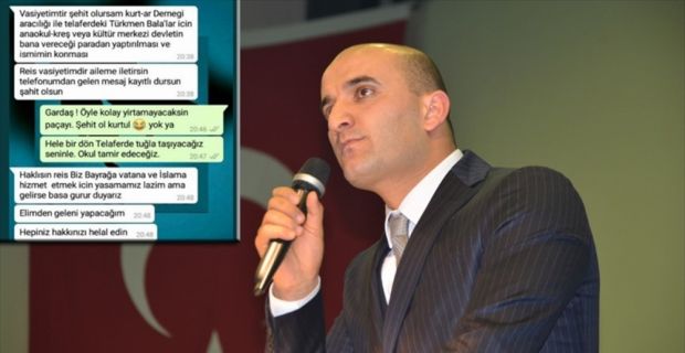 Ülkü Ocakları Genel Başkanı Kılavuz, Zeytin Dalı Harekatı'nda şehit olan