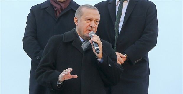 Cumhurbaşkanı Erdoğan, "Hatay'a, Reyhanlı'ya, Kilis'e, Şanlıurfa'ya, Akçakale'ye buralara oradan havan