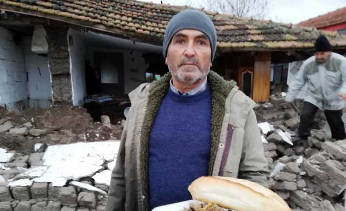 Edirne’nin Havsa ilçesinde yoğun yağış sonrası meydana gelen sel felaketinde