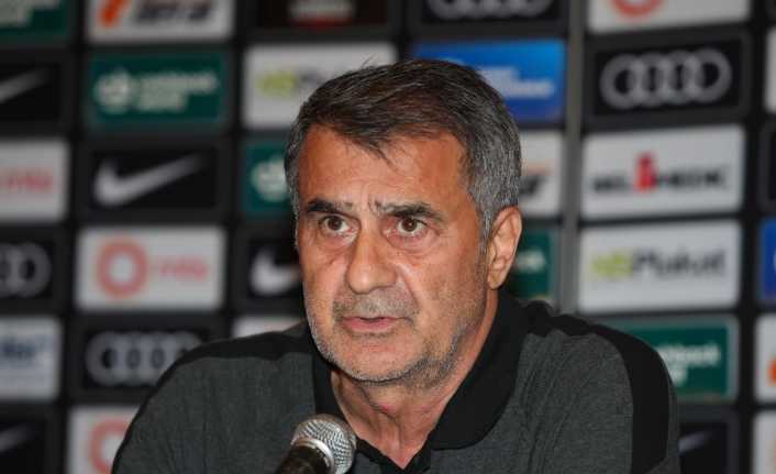 Beşiktaş Teknik Direktörü Şenol Güneş, UEFA Avrupa Ligi Play-Off turunda