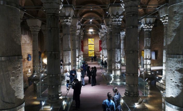 1590 yıllık tarihe sahip Şerefiye Sarnıcı 8 yıllık restorasyon çalışmasının