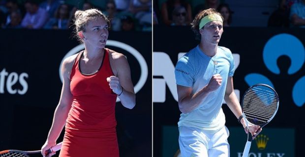 Sezonun ilk grand slam tenis turnuvası Avustralya Açık'ta kadınların 1