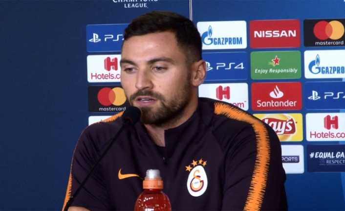 Galatasaray’ın başarılı futbolcusu Sinan Gümüş, Sckalke karşılaşması hakkında, “Yarınki maçı