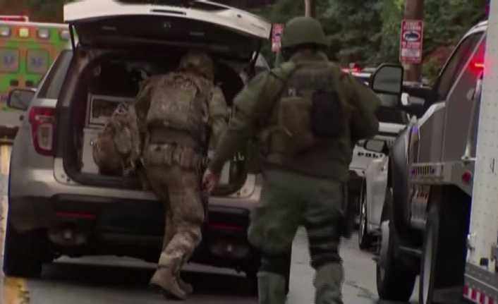ABD’nin Pensilvanya eyaletindeki Pittsburgh şehrinde bir sinagogda yaşanan saldırı sonucu