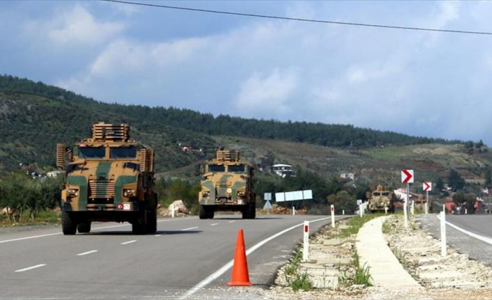 Zeytin Dalı Harekatı kapsamında Suriye sınırında konuşlu birliklere takviye amaçlı