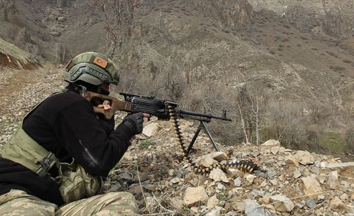 Şırnak'ın Gabar Dağı bölgesinde terör örgütü PKK'ya yönelik devam eden
