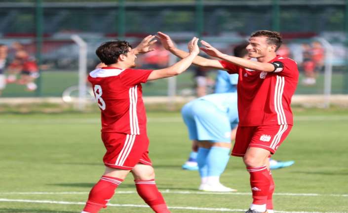 Demir Grup Sivasspor, yeni sezon çalışmaları kapsamında Azerbaycan’ın Sebail takımıyla