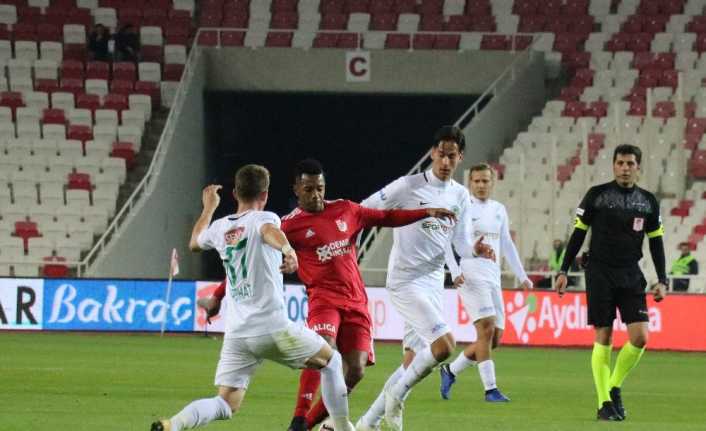 Spor Toto Süper Lig’in 11. haftasında Demir Grup Sivasspor sahasında