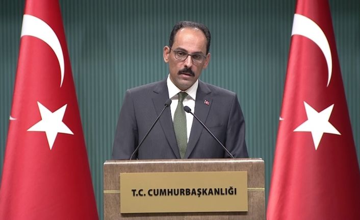 Cumhurbaşkanlığı Sözcüsü İbrahim Kalın, “Ana muhalefet liderinin bu ziyaretten neden