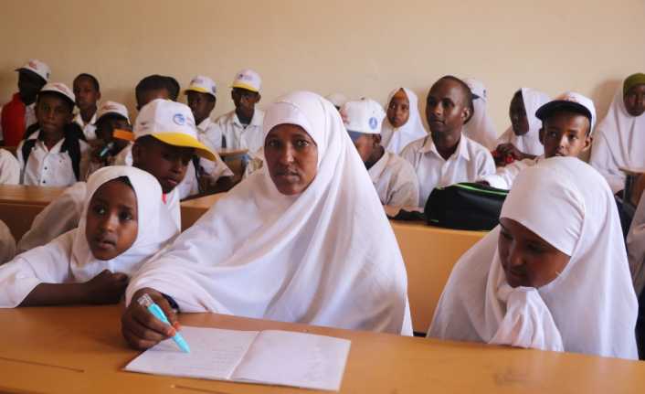 Somali’de zor şartlar altında yaşayan 9 çocuk annesi Emine Muhammed