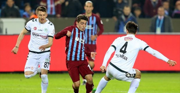 Kupada Trabzonspor ile deplasmanda 1-1 berabere kalan Atiker Konyaspor, çeyrek