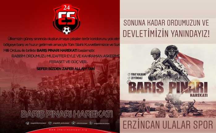 Türkiye'nin güvenli bölge oluşturmak amacıyla Fırat'ın doğusuna başlattığı Barış Pınarı