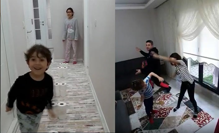 Spor ile sanatın yeri ve zamanı yok Dünyanın teyakkuza geçtiği Korona virüsü salgınından dolayı vatandaşlar evlerde vakit