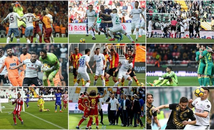 Spor Toto Süper Lig'in 27. hafta maçları tamamlanırken, Galatasaray liderliğini