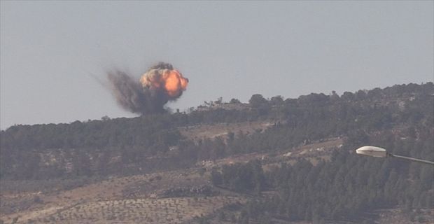 Zeytin Dalı Harekatı'nda Afrin'in kuzeydoğusundaki stratejik Burseya Dağı, PYD/PKK'dan ele