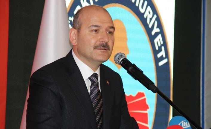 İçişleri Bakanı Süleyman Soylu, "Türkiye’de milletimize kafa tutan organize suç