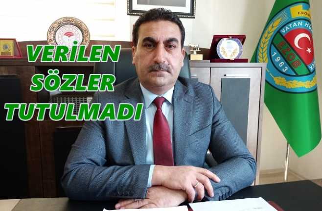 Erzincan Ziraat Odası Başkanı Tamer Geyik, Erzincan Ovasındaki 2020 yılı
