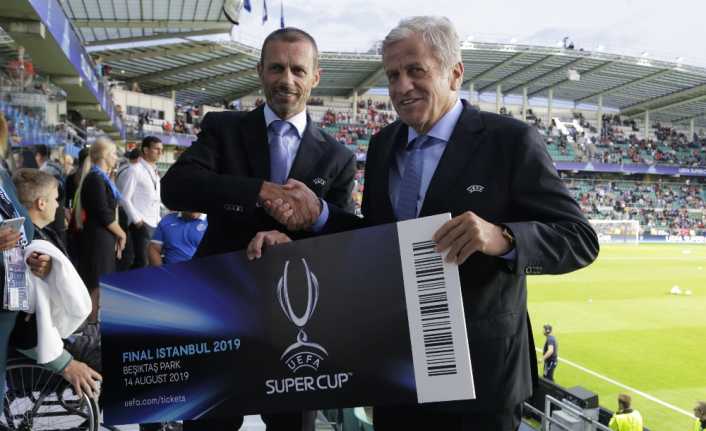 İstanbul’da Vodafone Park’ta oynanacak 2019 UEFA Süper Kupa maçının ev