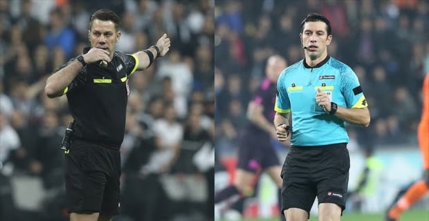 Süper Lig'in ilk devresinde 12'şer maça atanan Fırat Aydınus ve