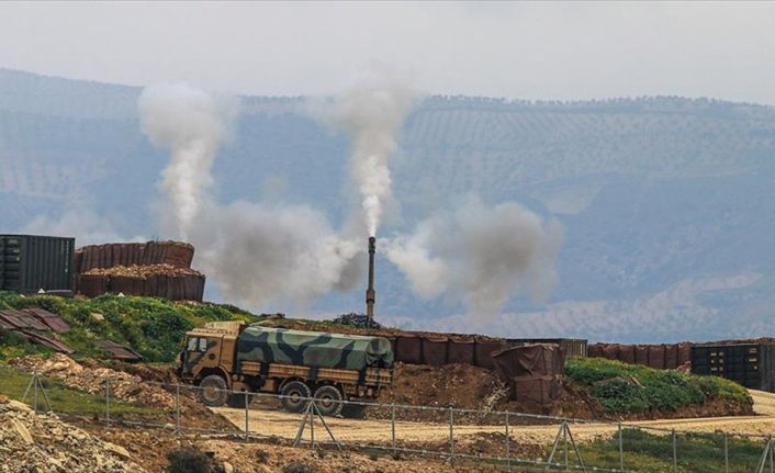 Şanlıurfa'da, terör örgütü YPG/PKK'nın kontrolündeki Suriye'nin Rasulayn ilçesinden nöbet tutan