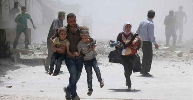 Suriye'de 2017 yılında büyük bölümü Esed rejimi tarafından olmak üzere