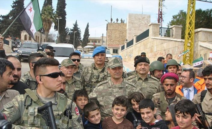 TSK ve AFAD iş birliğiyle Afrin'de terörden arındırılan 35 köyde