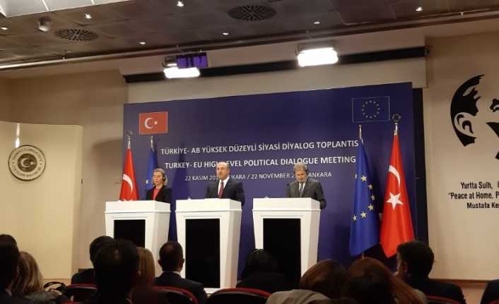 Dışişleri Bakanı Mevlüt Çavuşoğlu, Suudi Arabistan Dışişleri Bakanı Adil el-Cubeyr’in