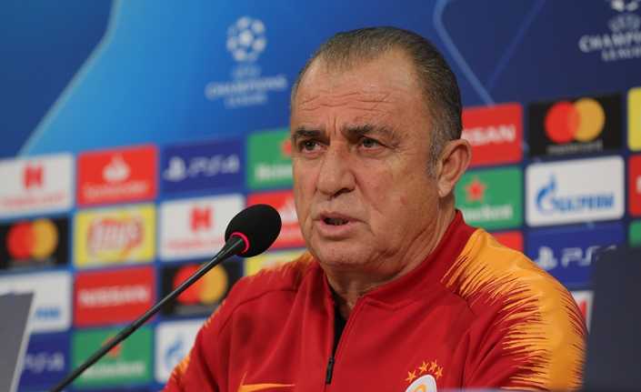 Galatasaray Teknik Direktörü Fatih Terim, Schalke 04 maçı öncesi yaptığı