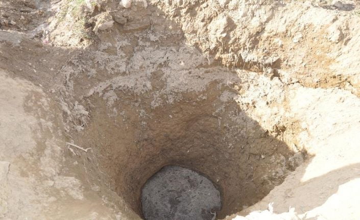 Çorum’un Sungurlu ilçesine bağlı Çavuşçu köyünde, 4 metre genişliğinde 48