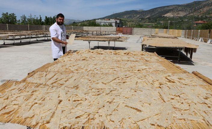 Kahramanmaraş’ta üretilen tarhana, dünyanın diğer ucunda bulunan Kanada’ya ihraç ediliyor.